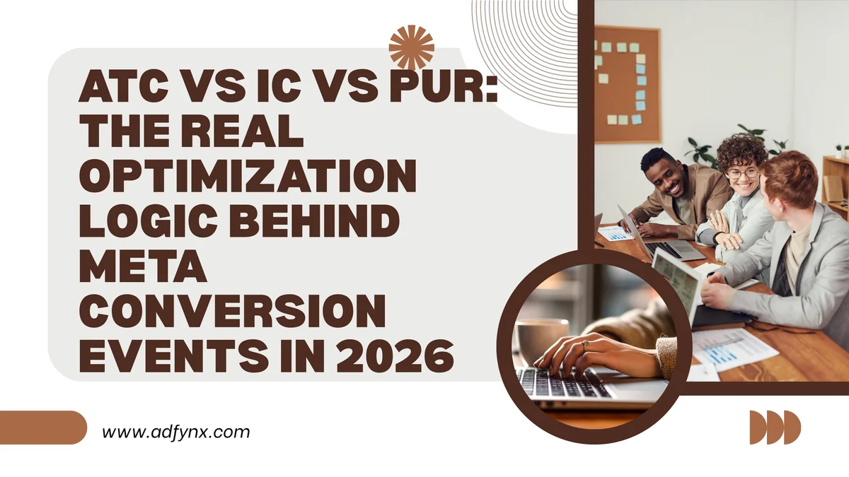 ATC vs IC vs PUR: The Real Optimization Logic Behind Meta Conversion Events in 2026