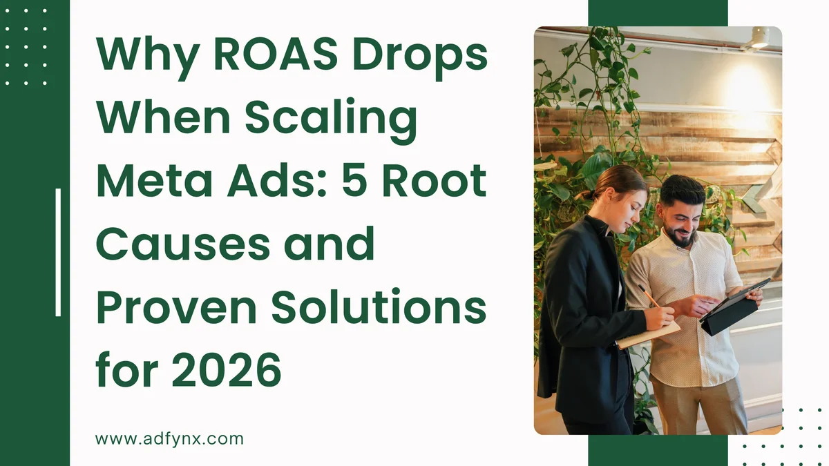 Why ROAS Drops When Scaling Meta Ads: 5 Root Causes and Proven Solutions for 2026