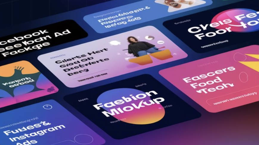 Pattern interruption example in a Facebook ad